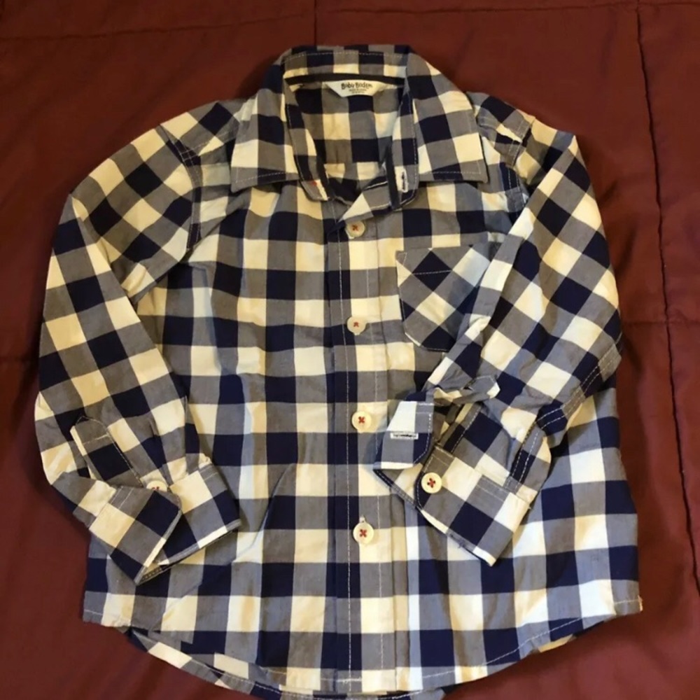 Baby Boden boys dress shirt 18-24